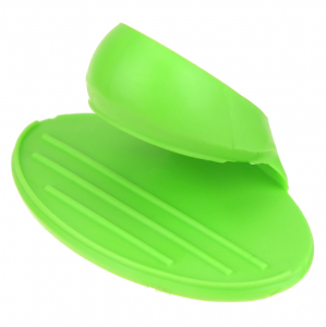 Прихватка для горячих блюд 7,5х4,5х2,5см, силикон, в блистере, цвета в ассортименте: розовый, фуксия, зеленый (Китай)