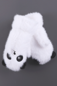 Варежки дет. Sunshine Панда/мех