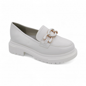 Лоферы AV899-3-3 белые