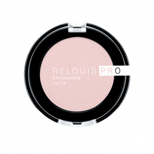 Тени для век PRO EYESHADOW SATIN Relouis розовый 32 rose quartz  сатиновый финиш