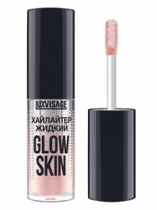 LUXVISAGE Хайлайтер жидкий GLOW SKIN 10 Pearly rose