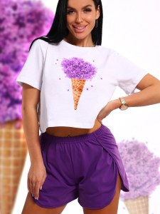 Пижама женская Сирень