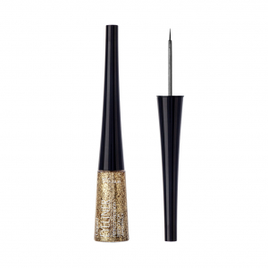 Подводка для глаз Deep Liner CHARME серебристый 160 серебряные блестки эффект металлик