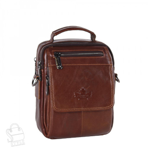 Сумка мужская кожаная 99778Z brown Zinimxs