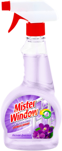 Ср-во для мытья стекол Mister Window Лесная фиалка 500мл Фабрика Ромакс