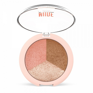 Пудра для лица GR Nude Look Baked Trio Face Powder