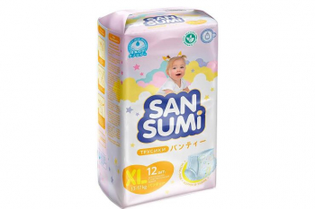 Трусики-подгузники, размер XL (13-17 kg) «Sansumi», 513 г