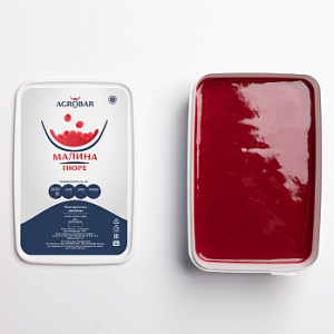Пюре Малина Agrobar (Агробар) замороженное, 250 гр