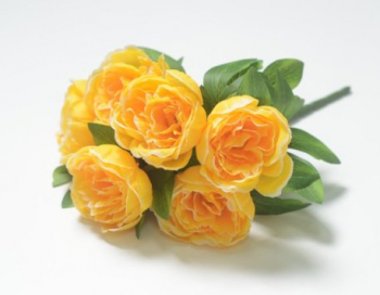 Искусственные цветы, Ветка в букете пион 6 голов (1010237)