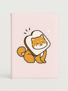 Обложка для паспорта Аниме «Shiba inu sandwich»
