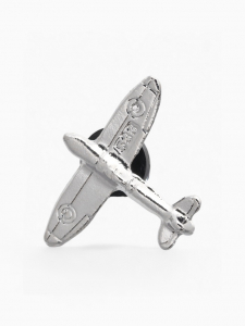 Значок «Самолёт», цвет серебро