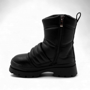 Сапоги на меху GW16-1 черные