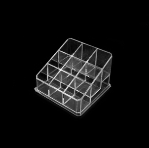 Акриловый органайзер для косметики, 9 ячеек