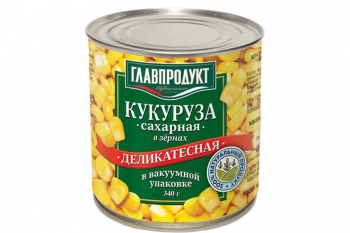 Кукуруза молодая в зернах «Главпродукт», 340 г