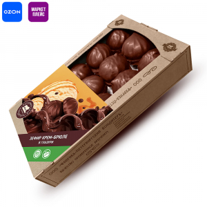 Зефир "Крем-брюле" в глазури