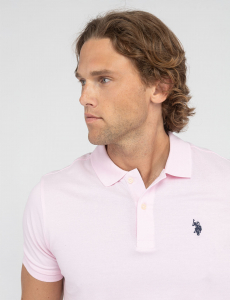 SLIM FIT SOLID PIQUE POLO SHIRT