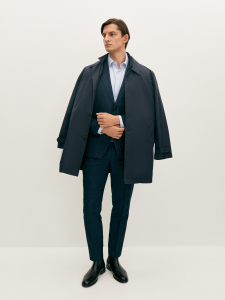 Пиджак однобортный в клетку