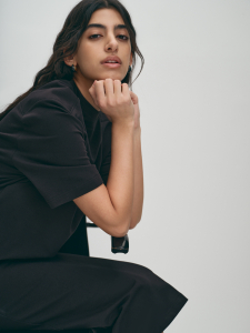 Платье-футболка из трикотажа