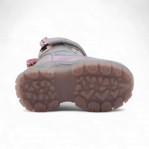 Ботинки на меху С7718-15 серо зеленые