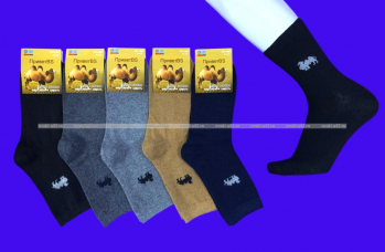 3 ПАРЫ - Термоноски мужские верблюжья шерсть арт. 1880