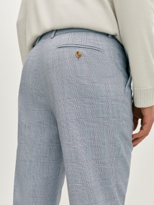 Брюки костюмные в клетку