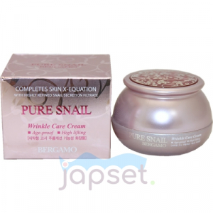 Bergamo Крем для лица с муцином улитки антивозрастной, 50 гр