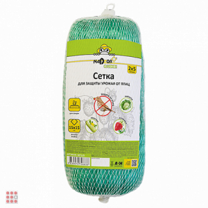 Сетка для защиты урожая от птиц (15?15мм), 2?5м. Nadzor