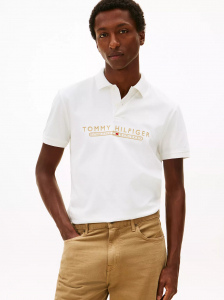 Embroidered Logo Interlock Polo