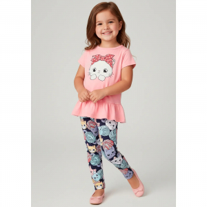 Комплект футболка кулирка , лосины кулирка лайкра 7063100310