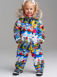 Комбинезон зимний для девочки