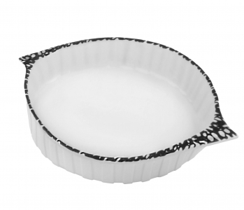 142-104 Круглое блюдо для запекания 28см в под.уп.(х16)Фарфор