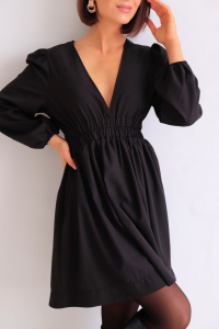 13398 Платье мини чёрное (остаток: 44, 48)