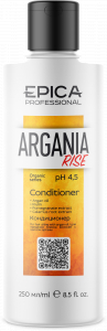 Argania Rise ORGANIC Кондиционер для придания блеска с маслом арганы, 250 мл.