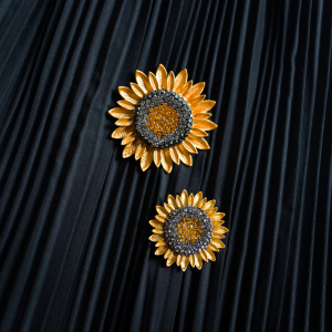 Брошь Girasole