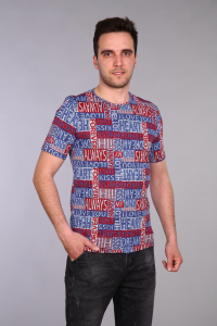 Донжуан - футболка голубой