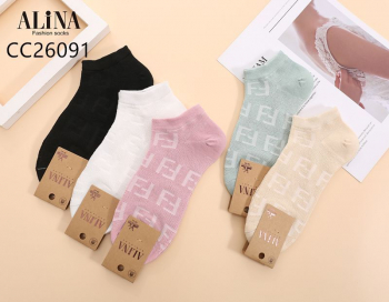 Носки женские в сеточку (10 пар ) арт. СС26091