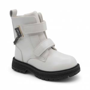 Ботинки демисезонные PV826-2-4 белые