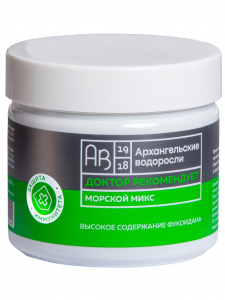 Морской микс ДОКТОР РЕКОМЕНДУЕТ водоросли сушеные ламинария и фукус, 230 г