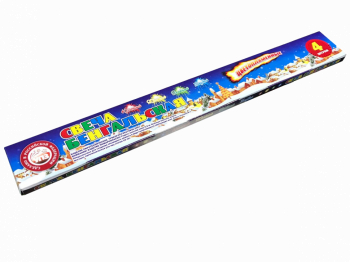 СБ400Ц4 Свеча бенг.Цветопл.40см4шт