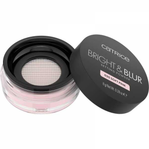 Пудра рассыпчатая осветляющая Bright & Blur 020 Soft Pink CATRICE