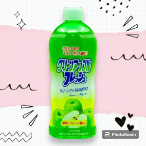 Жидкость для мытья посуды Rocket soap Fresh с ароматом зеленого яблока сменный блок 400 мл.