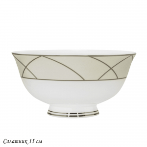 145-448 Салатник 15см PANDORA CREAM в под.уп.(х30)Костяной фарфор