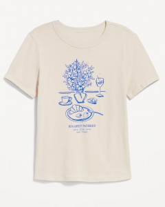EveryWear Crew-Neck Graphic T-Shirt