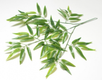 Искусственные цветы, Ветка кустовая бамбук (1010237) зеленый