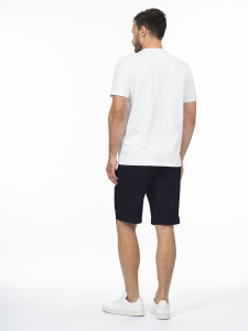 Прямые костюмные шорты изо льна