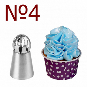 Насадка кондитерская Восточная роза №4