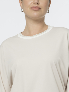 Лонгслив из вискозного трикотажа