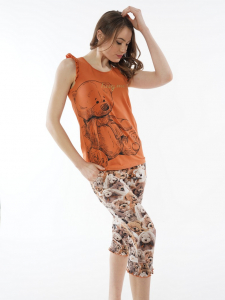 V PINK 011233 8732 /комплект с капри жен/