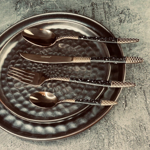 200-034 Набор столовых приборов 24пр. в под.уп.(х12)Нержавеющая сталь