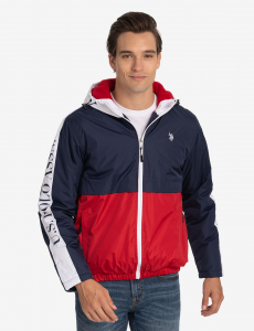 USPA FLEECE LINED COLOR BLOCK JACKET